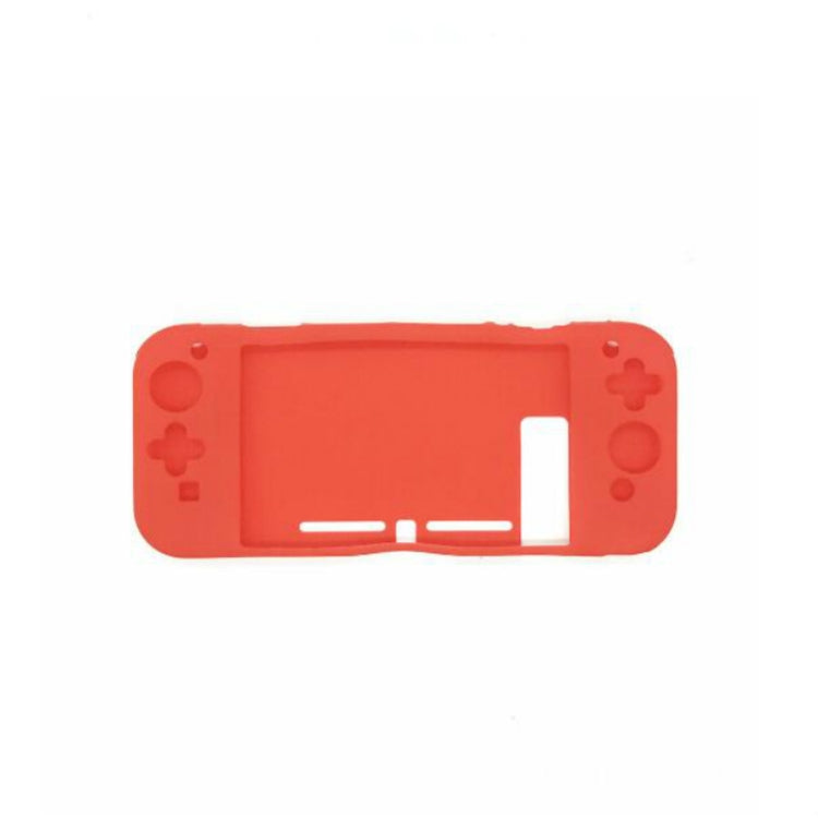 Funda protectora de silicona Cubierta de goma todo incluido para consola de juegos Switch (blanco)