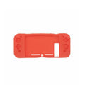 Funda protectora de silicona Cubierta de goma todo incluido para consola de juegos Switch (blanco)