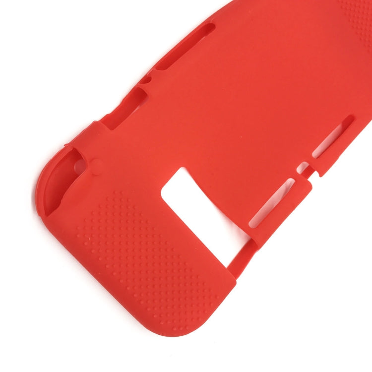 Funda protectora de silicona Cubierta de goma todo incluido para consola de juegos Switch (blanco)