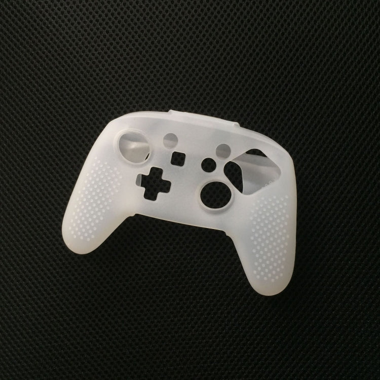 Funda protectora de silicona con mango para controlador Switch Pro