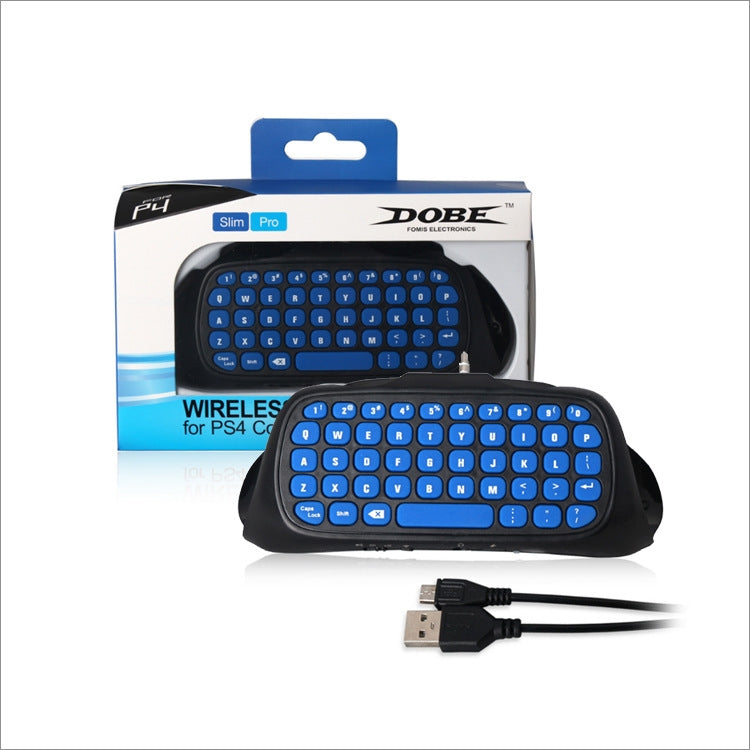 DOBE TP4-022 2.4G Teclado controlador inalámbrico ABS Teclado de juego para PS4 / Slim, TP4-022