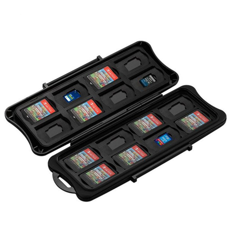 KJH 32 en 1 Caja protectora impermeable para tarjetas de juego para Switch