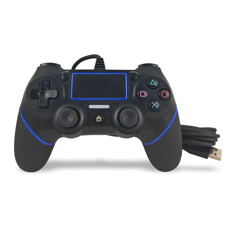 Para controlador de juego con cable y mango con cable para PS4