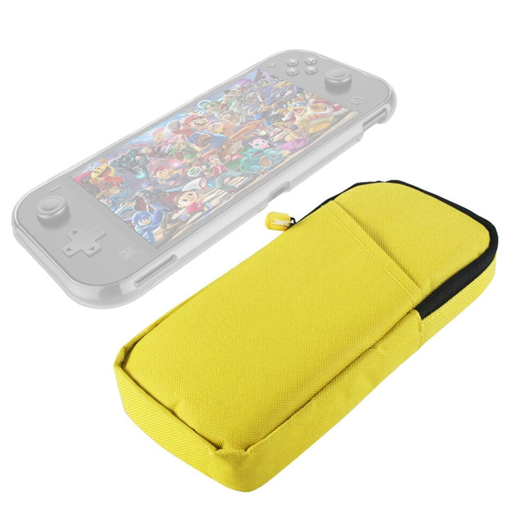 Mini estuche de almacenamiento de host, bolsa de tela suave de nailon con protección con cremallera para Switch Lite