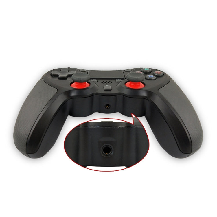 Mando inalámbrico de goma con Bluetooth para controlador de juegos para PS4 Host