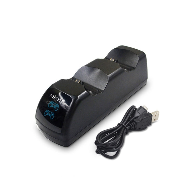 Estación de acoplamiento de cargador dual USB con indicador LED para controlador inalámbrico PS4, SND-401
