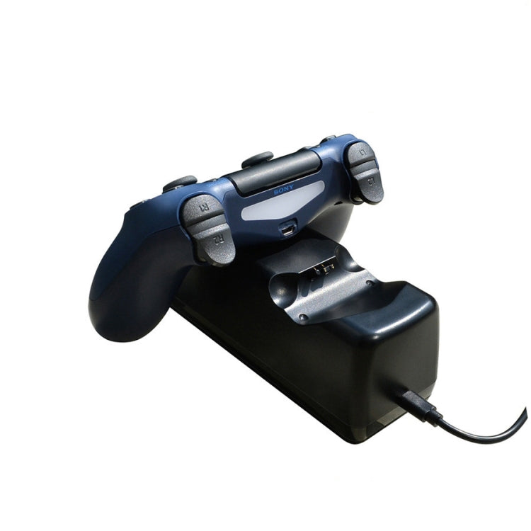 Estación de acoplamiento de cargador dual USB con indicador LED para controlador inalámbrico PS4, SND-401