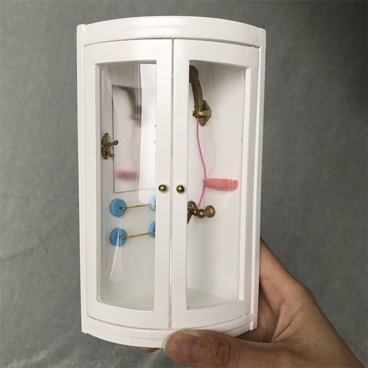 1:12 Mini Casa de Juguete Casa Accesorio Simulación Baño, Bathroom