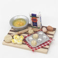 1:12 Mini casa juguete simulación tabla de cortar postre hacer mesa de pan, Chopping Board