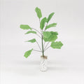 3 uds 1:12 Mini casa de muñecas modelo de planta de casa de muñecas jarrón de juguete extranjero plátano árbol verde, 3 PCS Banana Green Tree
