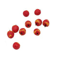 30 PCS / 3 Paquetes 1:12 Mini Casa de Muñecas Cocina Comida en Miniatura Juego Decoración Fruta Manzana, Apple