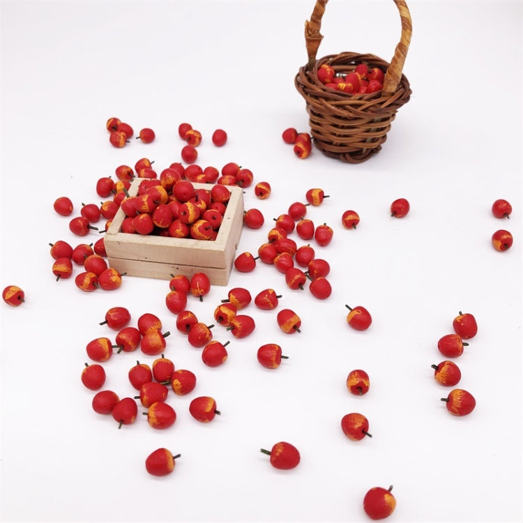 30 PCS / 3 Paquetes 1:12 Mini Casa de Muñecas Cocina Comida en Miniatura Juego Decoración Fruta Manzana, Apple