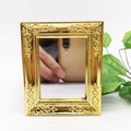 1:12 Mini Casa Juguete Simulación Espejo de Pared para Dormitorio, Wall Mirror