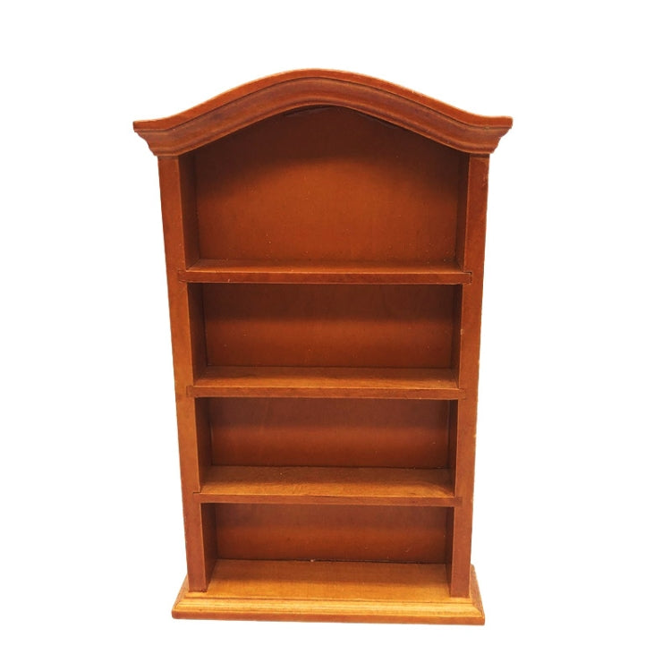 Mini casa de juguete 1:12, muebles de simulación, estantería de madera, Mini casa de juguete, Wooden Bookcase