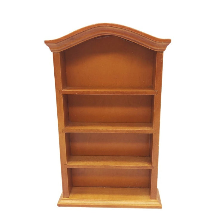 Mini casa de juguete 1:12, muebles de simulación, estantería de madera, Mini casa de juguete, Wooden Bookcase