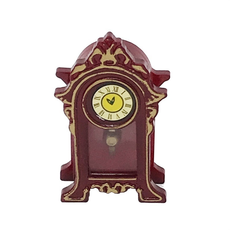 1:12 Mini Casa Juguete Simulación Clásico Retro Reloj Vintage, Classical Vintage Clock