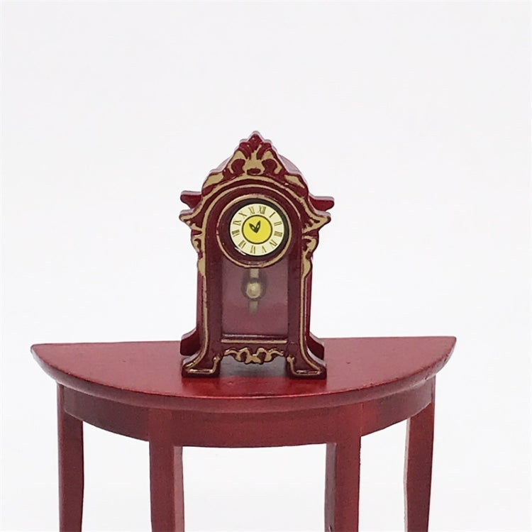 1:12 Mini Casa Juguete Simulación Clásico Retro Reloj Vintage, Classical Vintage Clock