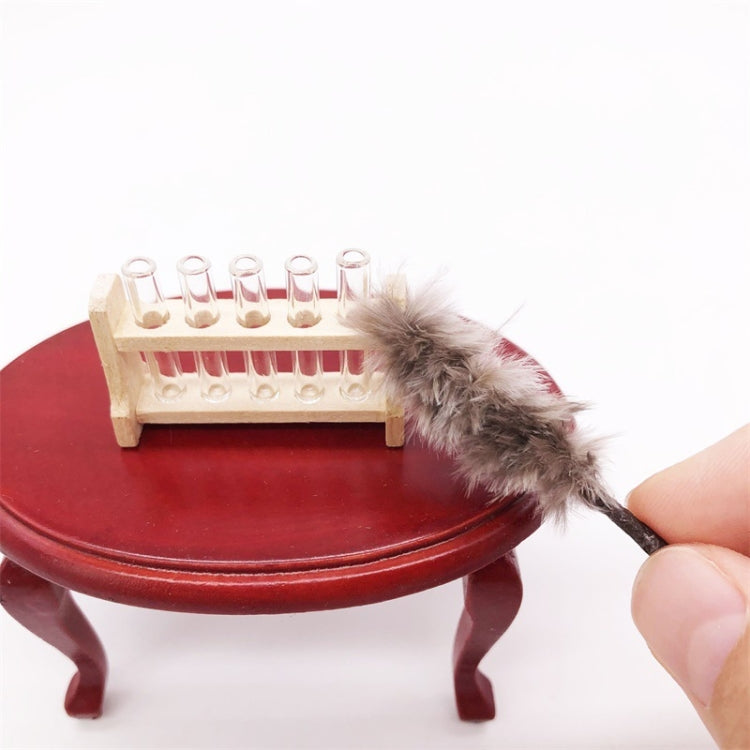 1:12 Mini Casa Juguete Simulación Cepillo de Pelo de Pollo, Simulation Chicken Hair Brush