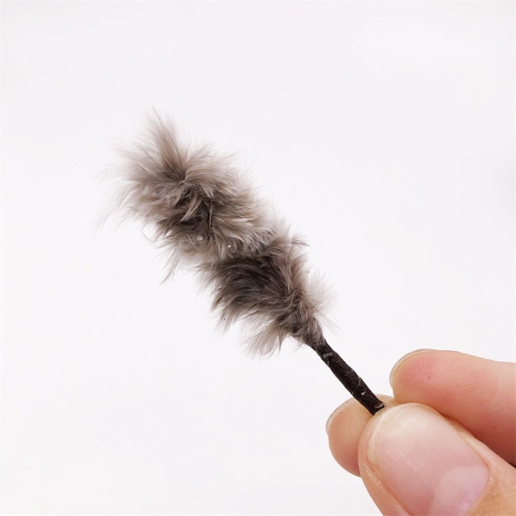 1:12 Mini Casa Juguete Simulación Cepillo de Pelo de Pollo, Simulation Chicken Hair Brush