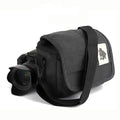 Bolso bandolera universal para cámara DSLR Bolso fotográfico de lona, Tamaño externo: 19 x 17 x 10 mm