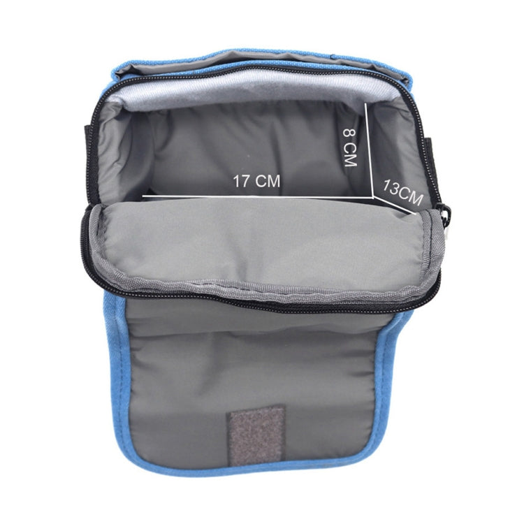 Bolso bandolera universal para cámara DSLR Bolso fotográfico de lona, Tamaño externo: 19 x 17 x 10 mm