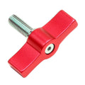 10 Uds tornillo en forma de T tornillo de mano de ajuste multidireccional tornillo de mango de aleación de aluminio, M4, M5, M6