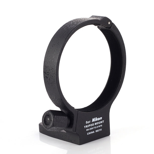 Adecuado para Nikon AF-S 80-200 mm F / 2.8D ED Anillo de trípode de cañón de acero pequeño