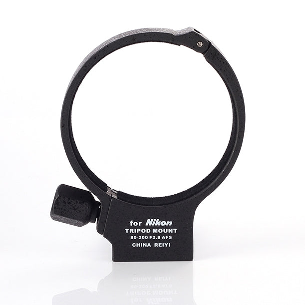 Adecuado para Nikon AF-S 80-200 mm F / 2.8D ED Anillo de trípode de cañón de acero pequeño