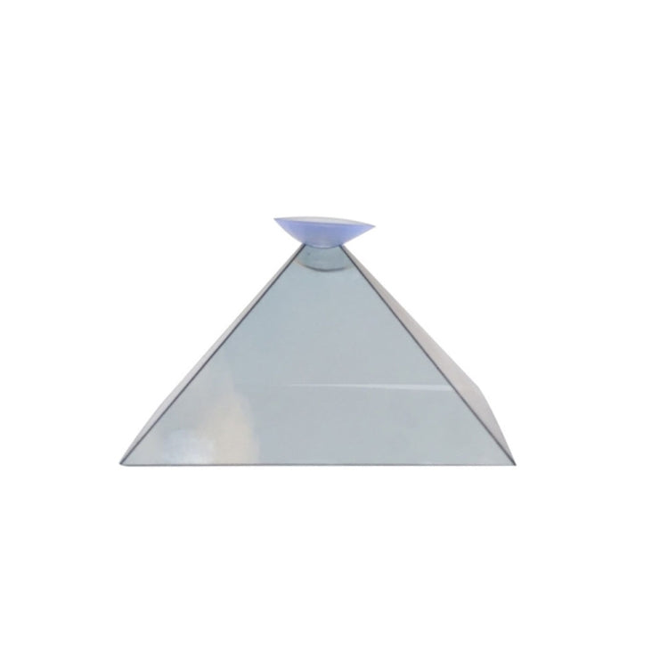 10 PCS 3D Pyramid Magic Projection Teléfono móvil Película de proyección holográfica simple