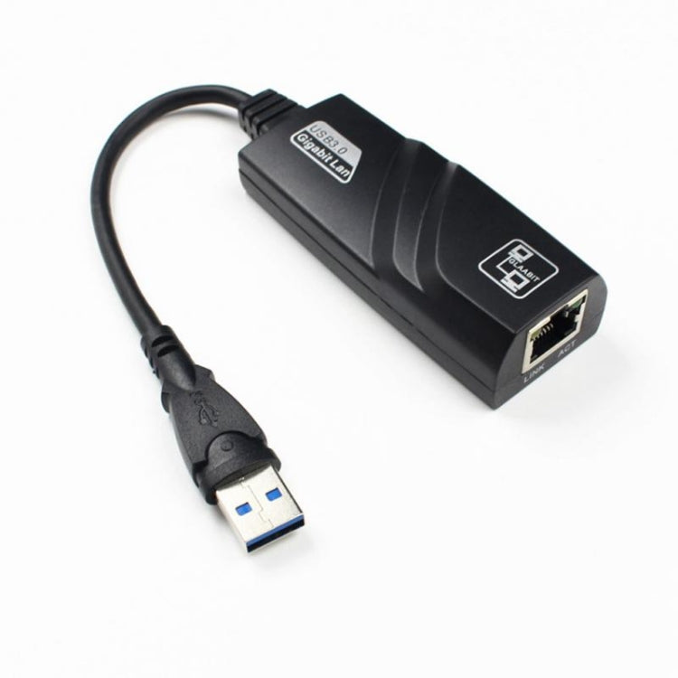 2 PCS USB3.0 Tarjeta de red Gigabit Computadora portátil Cableado externo USB a Interfaz de cable de red RJ45