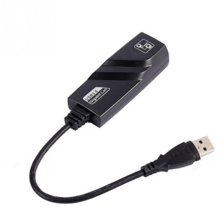 2 PCS USB3.0 Tarjeta de red Gigabit Computadora portátil Cableado externo USB a Interfaz de cable de red RJ45
