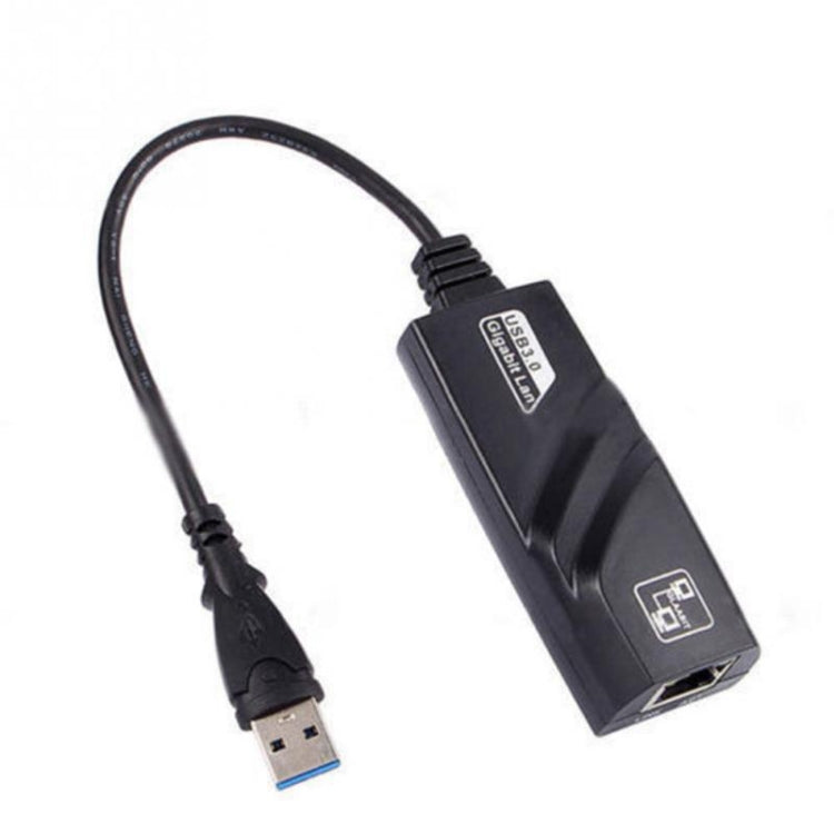 2 PCS USB3.0 Tarjeta de red Gigabit Computadora portátil Cableado externo USB a Interfaz de cable de red RJ45
