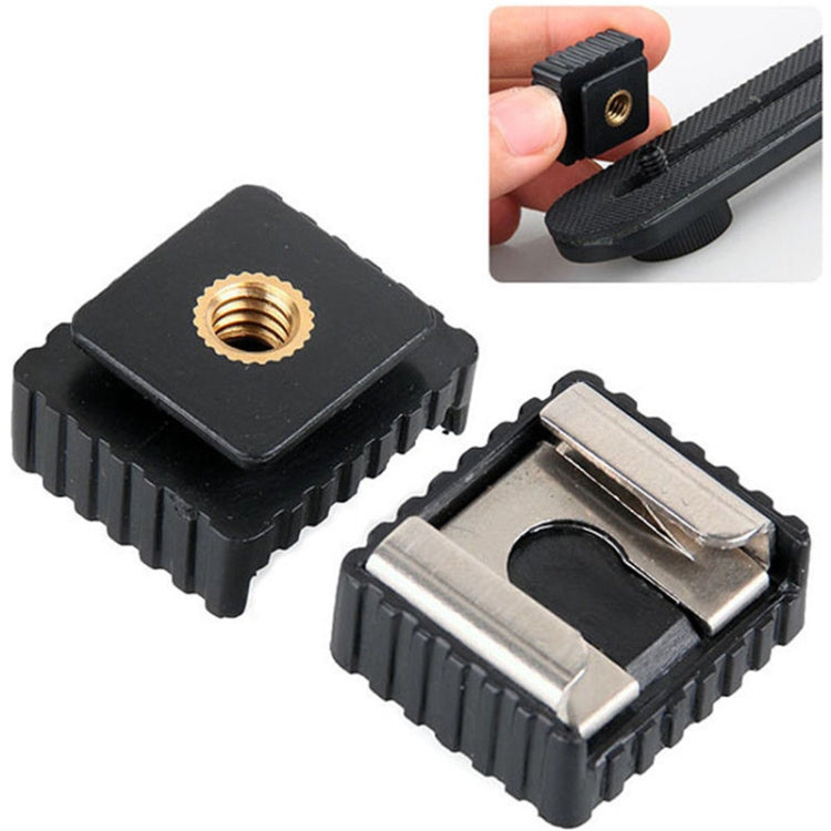 Adaptador de Flash SC-6, Base de luz, Base de zapata, adaptador de soporte para Flash, accesorios de enchufe
