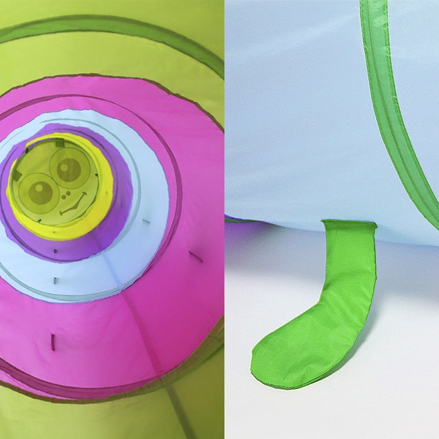 Nuevo Tienda de campaña de juguete para bebé, túnel portátil para gatear, regalos para niños, Crawling Tunnel