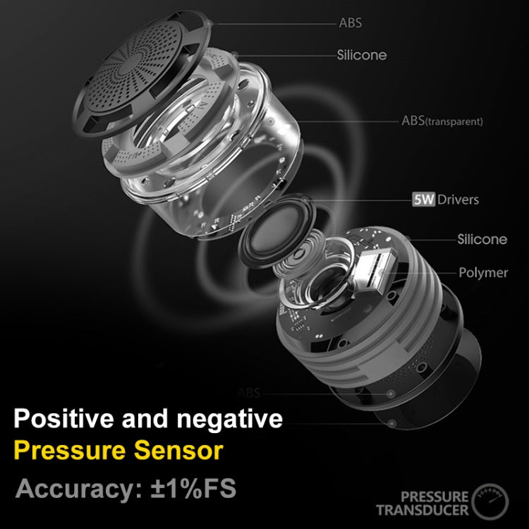Probador de presión diferencial positiva y negativa digital de alta precisión SNDWAY SW512