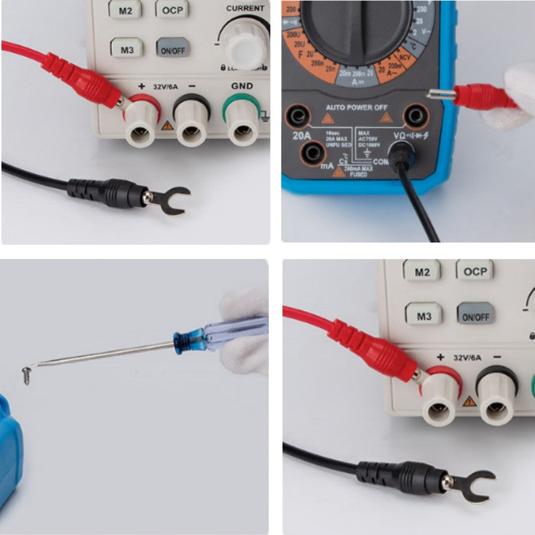 ANENG PT1020+ multímetro pluma de mesa multifuncional aguja intercambiable pluma de mesa kits de herramientas de reparación electrónica, 18 in 1