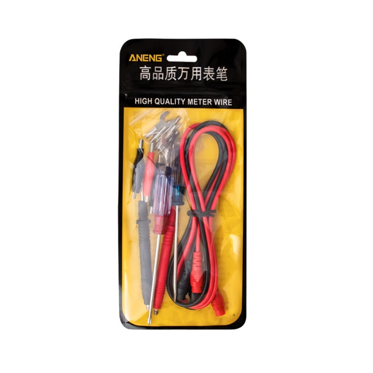ANENG PT1020+ multímetro pluma de mesa multifuncional aguja intercambiable pluma de mesa kits de herramientas de reparación electrónica, 18 in 1