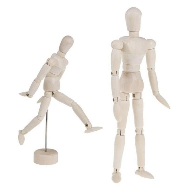 Juguete de marionetas de madera, modelo de boceto de arte humanoide, muñeca articulada, 4.5 Inch, 5.5 Inch, 8 Inch, 12 Inch, 16 Inch