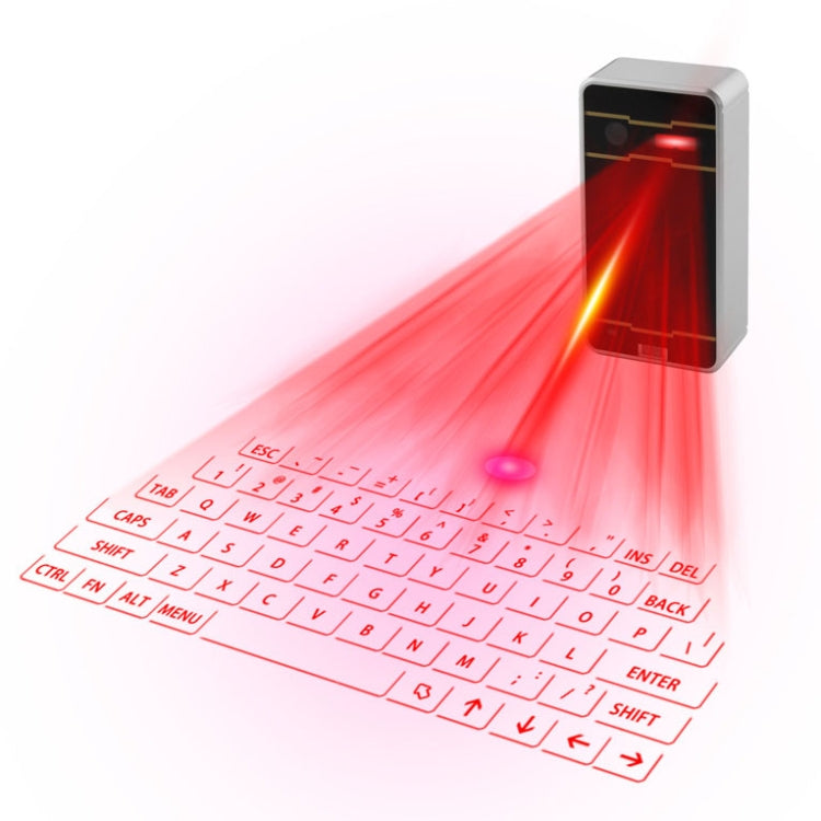 JHP-el mejor altavoz portátil de proyección de láseres Bluetooth inalámbrico con teclado y ratón láser virtual