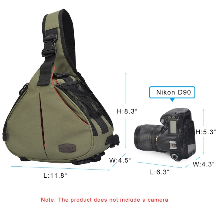 Bolso impermeable para cámara DSLR CADeN K1 con funda para lluvia