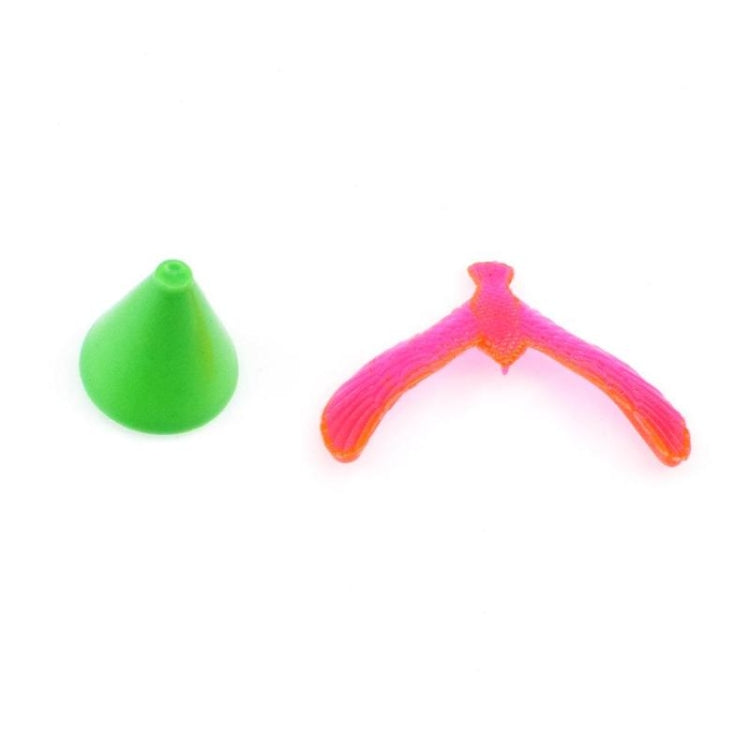 10 PCS Niños Juguete Divertido Plástico Mini DIY Magia Equilibrio Pájaro Niños Regalo, Entrega de Color Aleatorio, Magic Balancing Bird