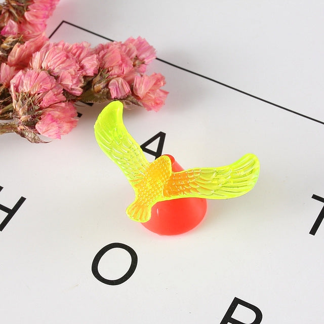 10 PCS Niños Juguete Divertido Plástico Mini DIY Magia Equilibrio Pájaro Niños Regalo, Entrega de Color Aleatorio, Magic Balancing Bird