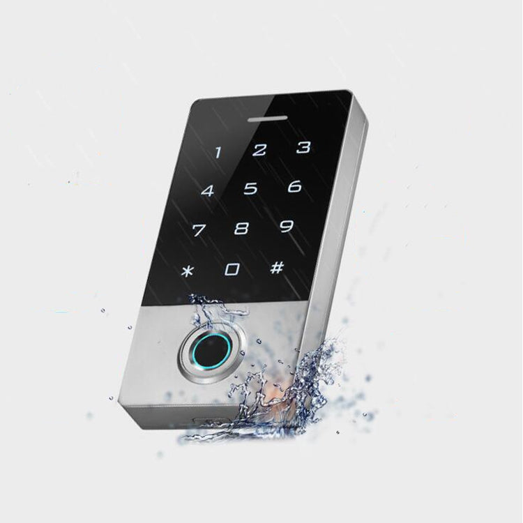 Máquina todo en uno multifuncional del control de acceso de la contraseña del golpe de la huella dactilar de la prenda impermeable del metal