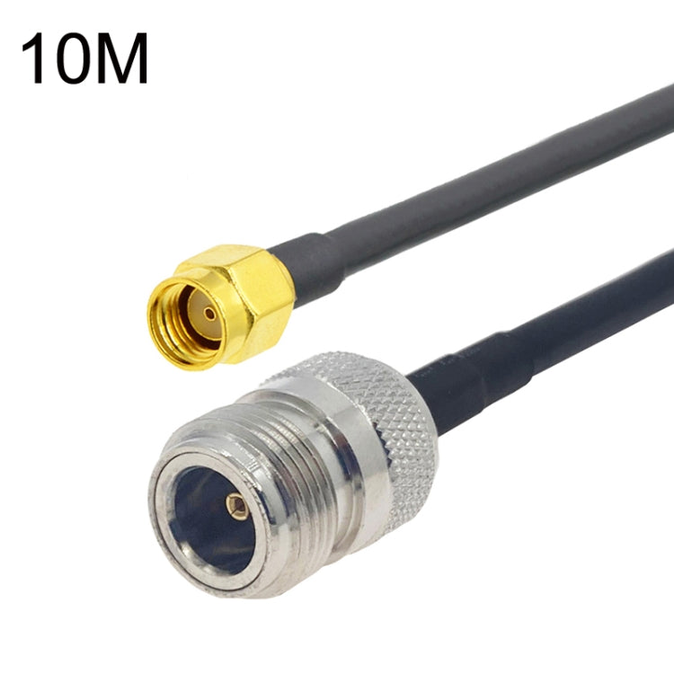 Cable adaptador coaxial RP-SMA macho a N hembra RG58, RP-SMA Male to N Female 0.5m, RP-SMA Male to N Female 1m, RP-SMA Male to N Female 1.5m, RP-SMA Male to N Female 3m, RP-SMA Male to N Female 5m, RP-SMA Male to N Female 10m