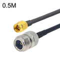 Cable adaptador coaxial SMA macho a N hembra RG58, SMA Male to N Female 0.5m, SMA Male to N Female 1m, SMA Male to N Female 1.5m, SMA Male to N Female 3m, SMA Male to N Female 5m, SMA Male to N Female 10m