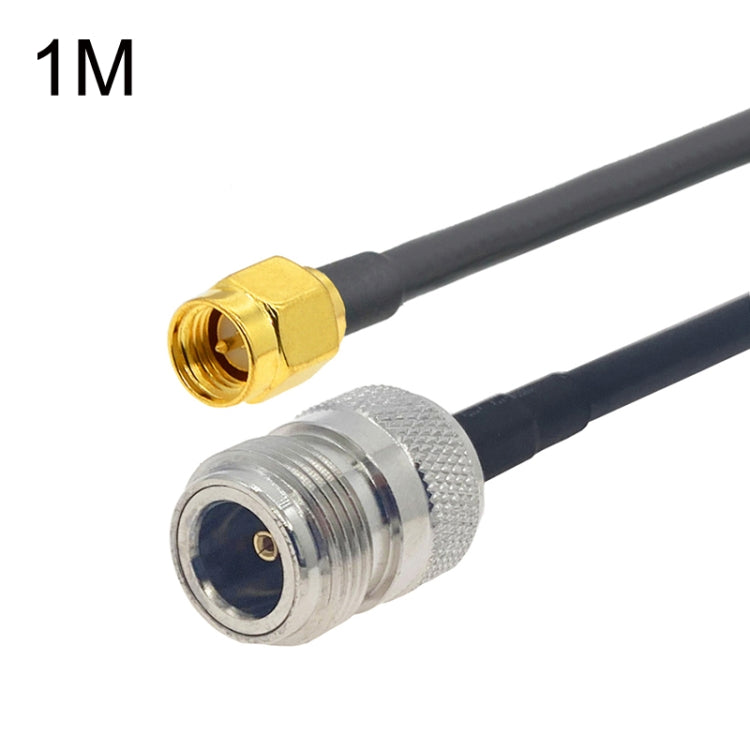 Cable adaptador coaxial SMA macho a N hembra RG58, SMA Male to N Female 0.5m, SMA Male to N Female 1m, SMA Male to N Female 1.5m, SMA Male to N Female 3m, SMA Male to N Female 5m, SMA Male to N Female 10m