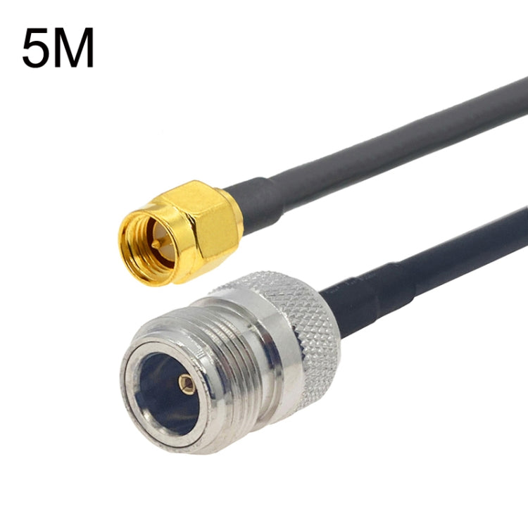 Cable adaptador coaxial SMA macho a N hembra RG58, SMA Male to N Female 0.5m, SMA Male to N Female 1m, SMA Male to N Female 1.5m, SMA Male to N Female 3m, SMA Male to N Female 5m, SMA Male to N Female 10m