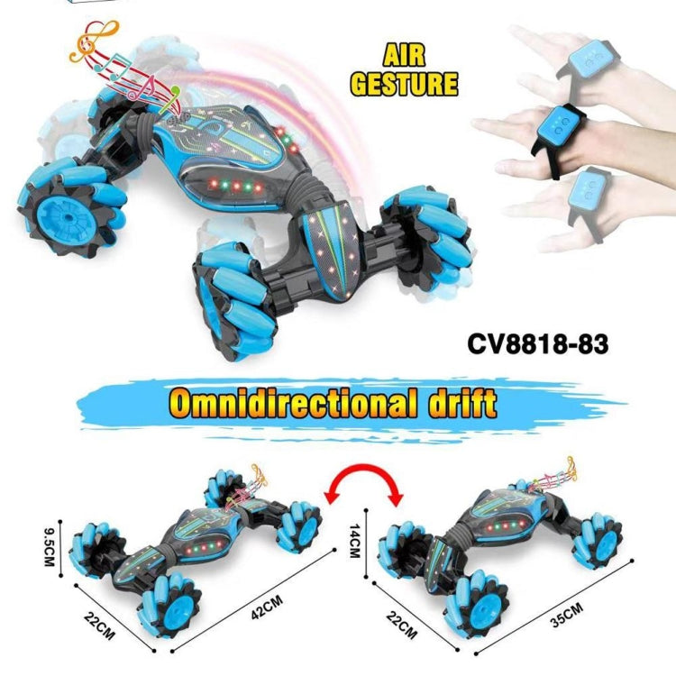 Detección de gestos Control remoto torsión coche luz música deformación coche deriva Traverse danza todoterreno truco coche