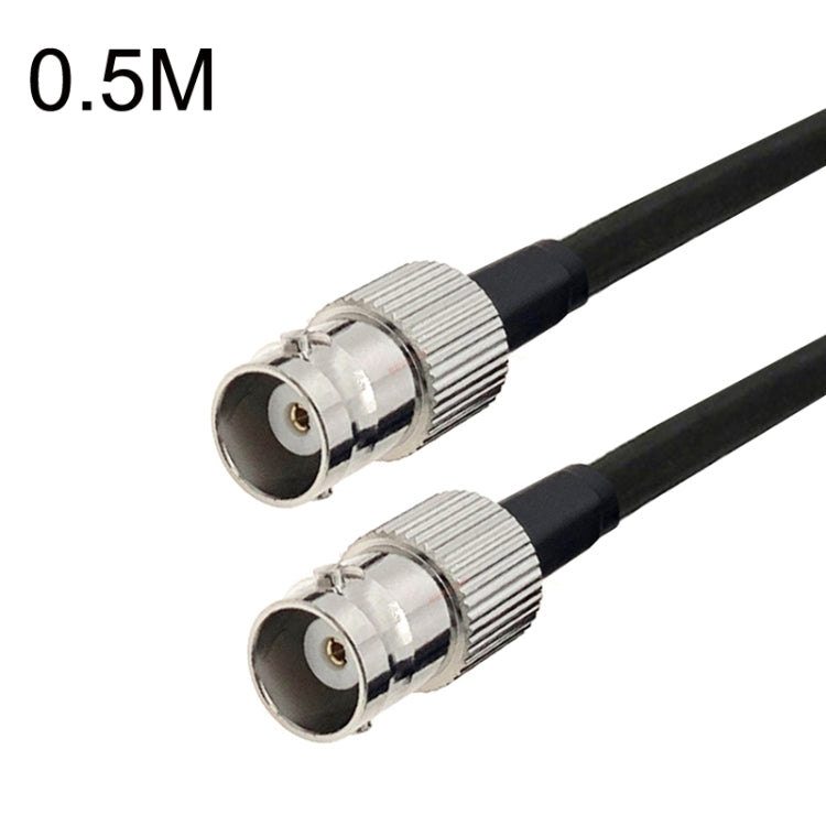 Cable adaptador coaxial BNC hembra a BNC macho RG58, BNC Female To BNC Female 0.5m, BNC Female To BNC Female 1m, BNC Female To BNC Female 1.5m, BNC Female To BNC Female 3m, BNC Female To BNC Female 5m, BNC Female To BNC Female 10m
