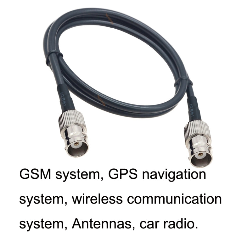 Cable adaptador coaxial BNC hembra a BNC macho RG58, BNC Female To BNC Female 0.5m, BNC Female To BNC Female 1m, BNC Female To BNC Female 1.5m, BNC Female To BNC Female 3m, BNC Female To BNC Female 5m, BNC Female To BNC Female 10m